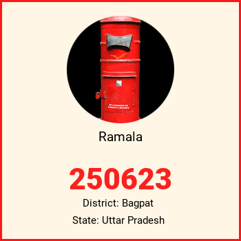 Ramala pin code, district Bagpat in Uttar Pradesh