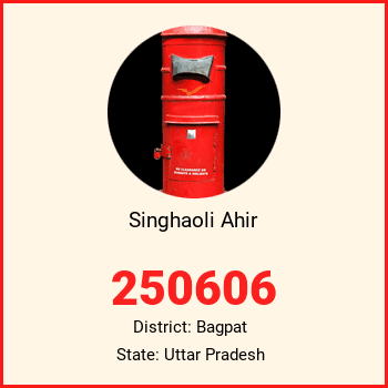 Singhaoli Ahir pin code, district Bagpat in Uttar Pradesh