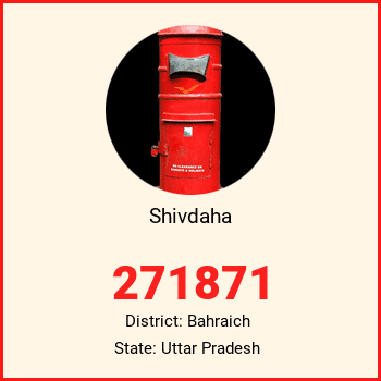 Shivdaha pin code, district Bahraich in Uttar Pradesh