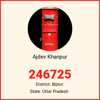 Ajdev Khanpur pin code, district Bijnor in Uttar Pradesh