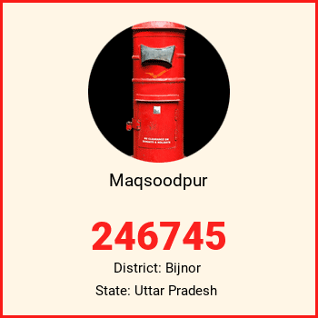 Maqsoodpur pin code, district Bijnor in Uttar Pradesh