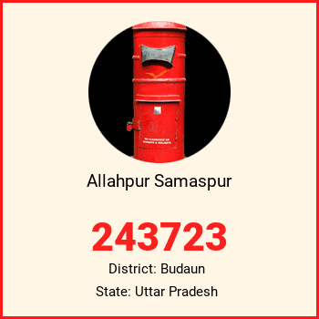 Allahpur Samaspur pin code, district Budaun in Uttar Pradesh