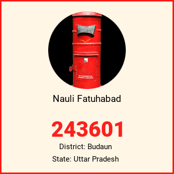 Nauli Fatuhabad pin code, district Budaun in Uttar Pradesh