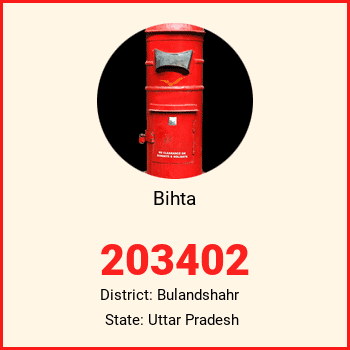 Bihta pin code, district Bulandshahr in Uttar Pradesh