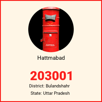 Hattmabad pin code, district Bulandshahr in Uttar Pradesh