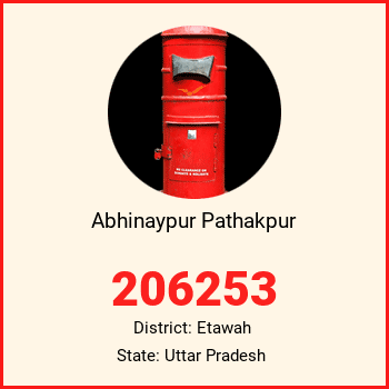 Abhinaypur Pathakpur pin code, district Etawah in Uttar Pradesh