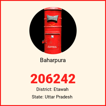 Baharpura pin code, district Etawah in Uttar Pradesh