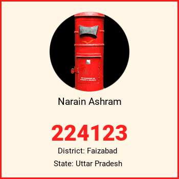 Narain Ashram pin code, district Faizabad in Uttar Pradesh