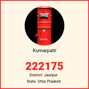 Kumarpatti pin code, district Jaunpur in Uttar Pradesh