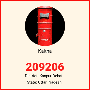 Kaitha pin code, district Kanpur Dehat in Uttar Pradesh