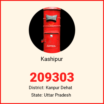 Kashipur pin code, district Kanpur Dehat in Uttar Pradesh