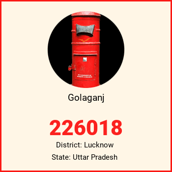 Golaganj pin code, district Lucknow in Uttar Pradesh