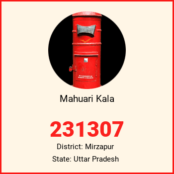 Mahuari Kala pin code, district Mirzapur in Uttar Pradesh