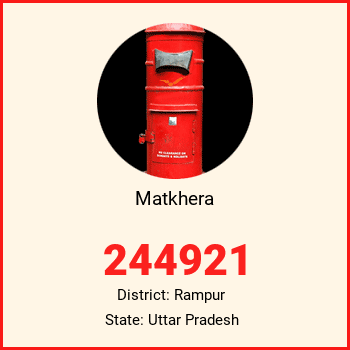 Matkhera pin code, district Rampur in Uttar Pradesh