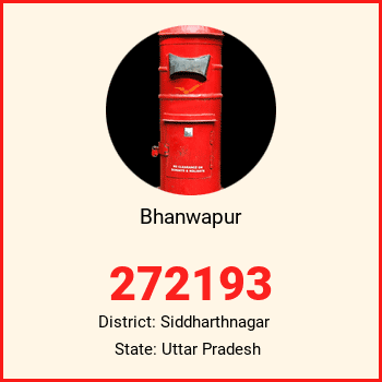 Bhanwapur pin code, district Siddharthnagar in Uttar Pradesh