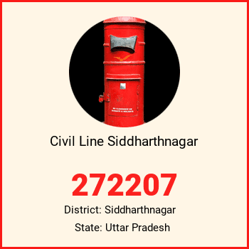 Civil Line Siddharthnagar pin code, district Siddharthnagar in Uttar Pradesh