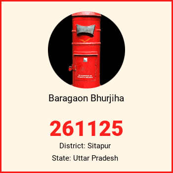 Baragaon Bhurjiha pin code, district Sitapur in Uttar Pradesh