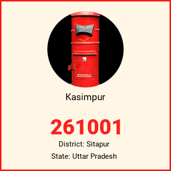 Kasimpur pin code, district Sitapur in Uttar Pradesh