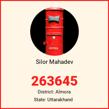 Silor Mahadev pin code, district Almora in Uttarakhand