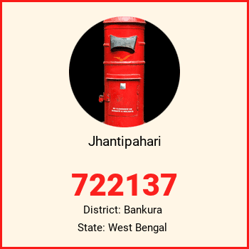 Jhantipahari pin code, district Bankura in West Bengal