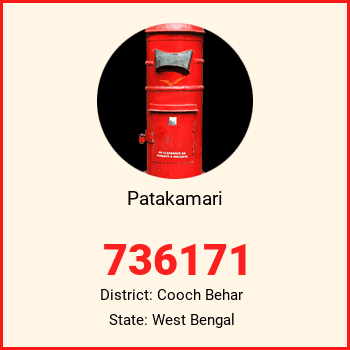 Patakamari pin code, district Cooch Behar in West Bengal