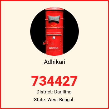 Adhikari pin code, district Darjiling in West Bengal
