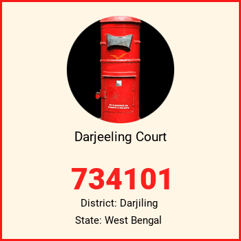 Darjeeling Court pin code, district Darjiling in West Bengal