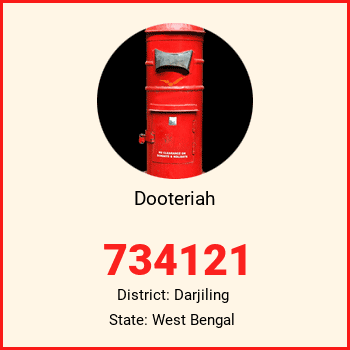 Dooteriah pin code, district Darjiling in West Bengal