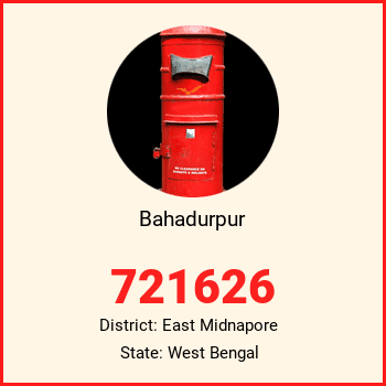 Bahadurpur pin code, district East Midnapore in West Bengal