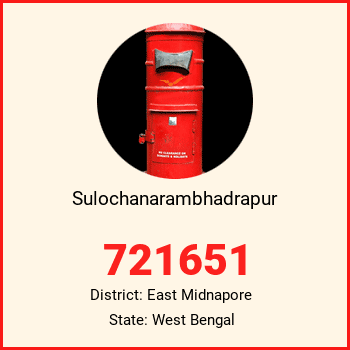 Sulochanarambhadrapur pin code, district East Midnapore in West Bengal