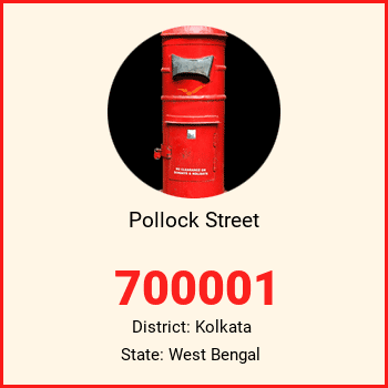 Pollock Street pin code, district Kolkata in West Bengal