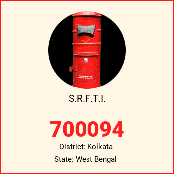 S.R.F.T.I. pin code, district Kolkata in West Bengal