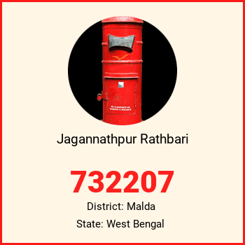 Jagannathpur Rathbari pin code, district Malda in West Bengal