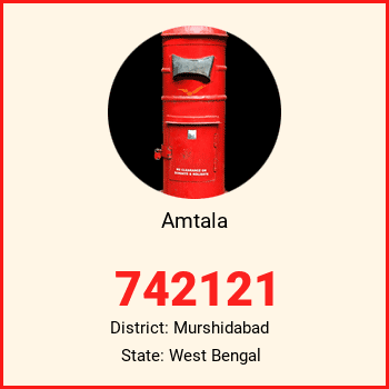 Amtala pin code, district Murshidabad in West Bengal