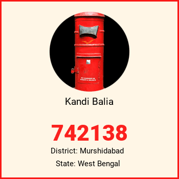 Kandi Balia pin code, district Murshidabad in West Bengal