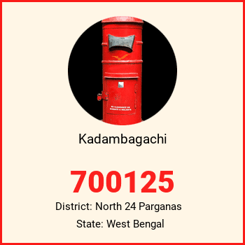Kadambagachi pin code, district North 24 Parganas in West Bengal
