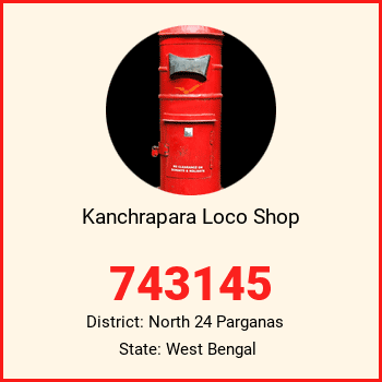 Kanchrapara Loco Shop pin code, district North 24 Parganas in West Bengal