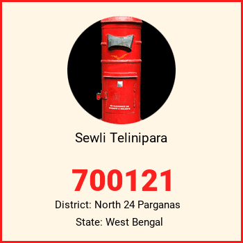 Sewli Telinipara pin code, district North 24 Parganas in West Bengal