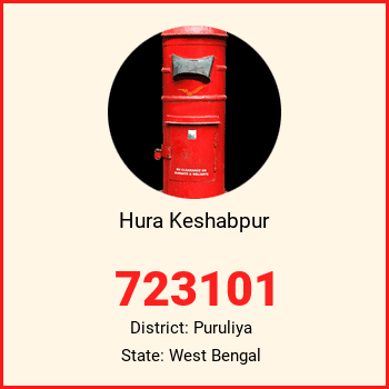 Hura Keshabpur pin code, district Puruliya in West Bengal