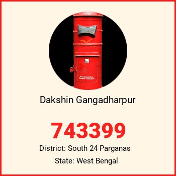 Dakshin Gangadharpur pin code, district South 24 Parganas in West Bengal