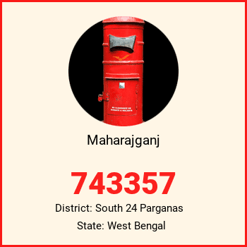 Maharajganj pin code, district South 24 Parganas in West Bengal