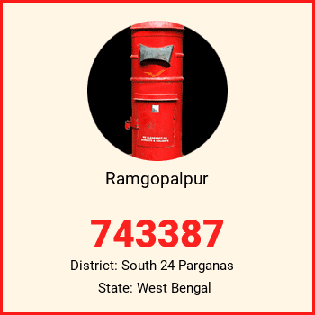 Ramgopalpur pin code, district South 24 Parganas in West Bengal