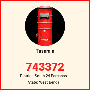 Tasarala pin code, district South 24 Parganas in West Bengal