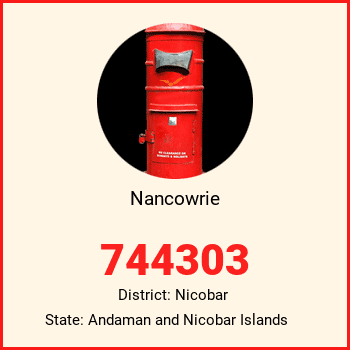 Nancowrie pin code, district Nicobar in Andaman and Nicobar Islands