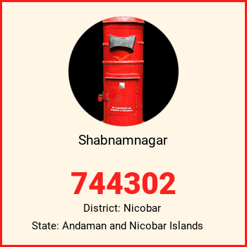 Shabnamnagar pin code, district Nicobar in Andaman and Nicobar Islands