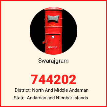 Swarajgram pin code, district North And Middle Andaman in Andaman and Nicobar Islands