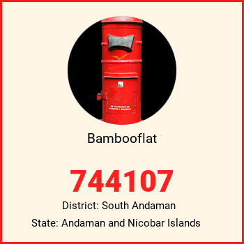 Bambooflat pin code, district South Andaman in Andaman and Nicobar Islands