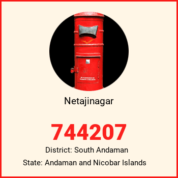 Netajinagar pin code, district South Andaman in Andaman and Nicobar Islands