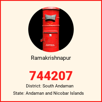 Ramakrishnapur pin code, district South Andaman in Andaman and Nicobar Islands