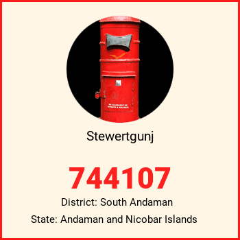 Stewertgunj pin code, district South Andaman in Andaman and Nicobar Islands